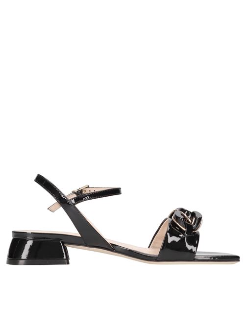 Sandali in vernice EVALUNA | G157 VERN.NERO